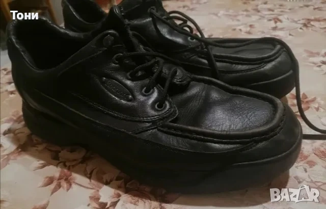 VIBRAM ROCKPORT Оригинал Мъжки Обувки Изцяло от Естествена Кожа 43, снимка 3 - Ежедневни обувки - 53661353