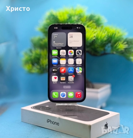 ГАРАНЦИОНЕН!!! Apple iPhone 16, 128GB, 5G, Black , снимка 2 - Apple iPhone - 52575753