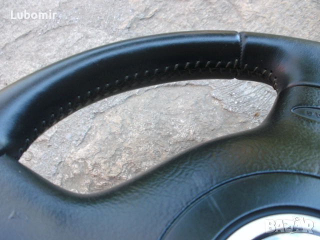 Трилъчев волан, кожен за Голф 4,Бора,Пасат 4,5,Сеат,Шкода..., снимка 6 - Части - 52655769