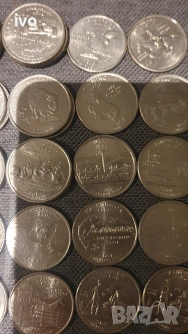 Американски.... GUARTER DOLLAR . , снимка 6 - Нумизматика и бонистика - 53833618