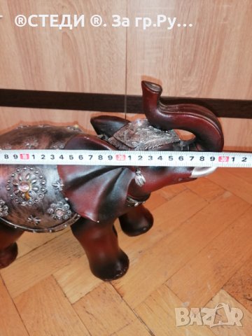 Сувенир слон от полирезин, снимка 3 - Декорация за дома - 40059680