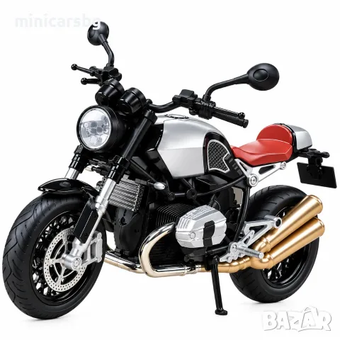 Метален мотор BMW R nineT 1:9 , снимка 5 - Колекции - 56404749