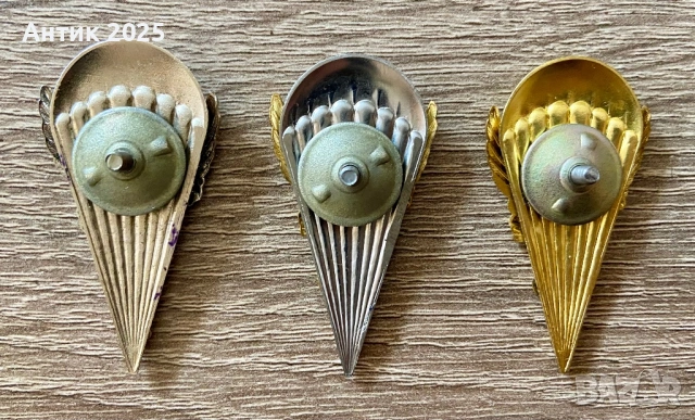 Комплект значки „Архангел Михаил“ (Украйна, ВДВ/ВДШ), снимка 2 - Колекции - 53616196