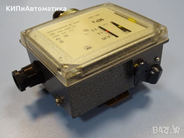 пресостат чешки ESC T2 201 0-2,5 MPa 220V 10A, снимка 5 - Резервни части за машини - 35874113