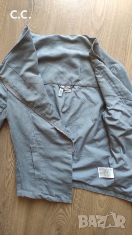 Сиво яке H&M, р-р 34, цена 20 лв, снимка 2 - Якета - 41764207