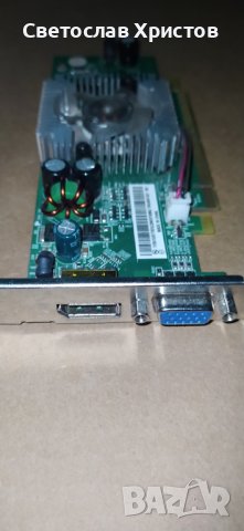 Продавам видео карта AMD Asus HD4650 1GB DDR2 128bit VGA DVI HDMI LP PCI-E, снимка 3 - Видеокарти - 41433897