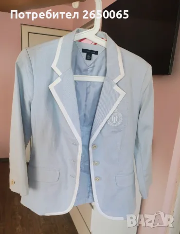 Ново орг.сако Tommy Hilfiger размер М естествена материя!, снимка 3 - Сака - 55879890