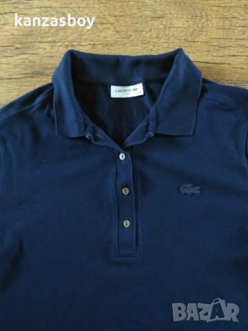 lacoste Polo - страхотна дамска тениска КАТО НОВА, снимка 3 - Тениски - 41656328