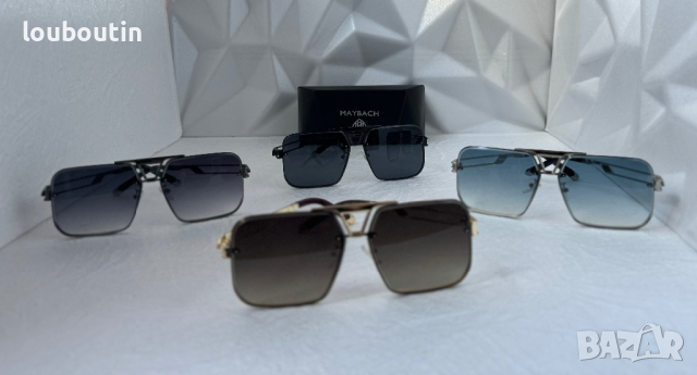 Maybach 2024 мъжки слънчеви очила маска 4 цвята, снимка 10 - Слънчеви и диоптрични очила - 44587738