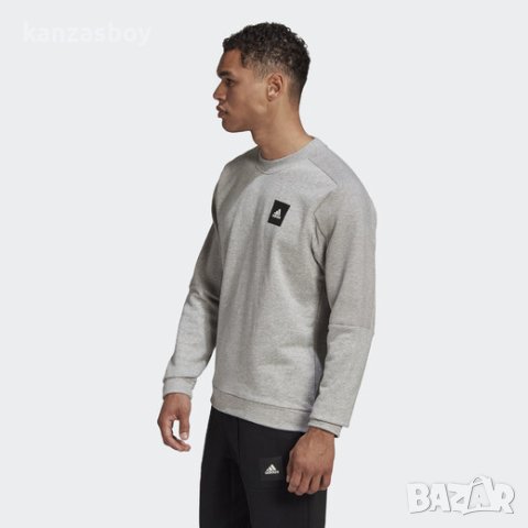 ADIDAS MHS Crew - страхотна мъжка блуза , снимка 2 - Спортни дрехи, екипи - 40714781