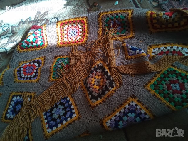Каре постелка плетена 26009, снимка 3 - Декорация за дома - 35845005