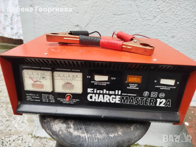 Зарядно устройство за акумулатор EINHELL CHARGE MASTER 12 A, снимка 2 - Аксесоари и консумативи - 53462718