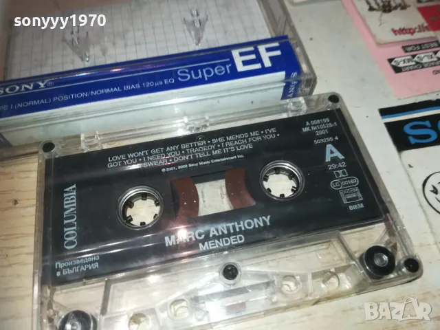 MARC ANTHONY-ORIGINAL TAPE 2909242008, снимка 2 - Аудио касети - 47398782