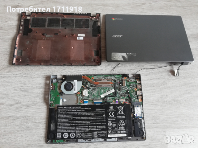 Acer Chromebook C720, снимка 2 - Лаптопи за работа - 36297023