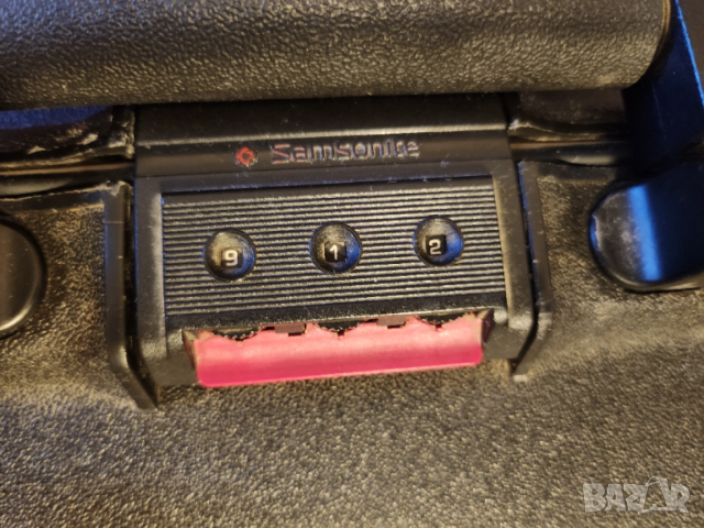 Куфар : Samsonite Oyster GL и 2-ри с твърди стени,4 колелца, на цип с шифър, с разтегателна дръжка, снимка 10 - Куфари - 52344325