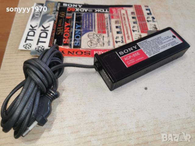 sony acp-85e charger-внос swiss 2201261647, снимка 2 - Камери - 53190715