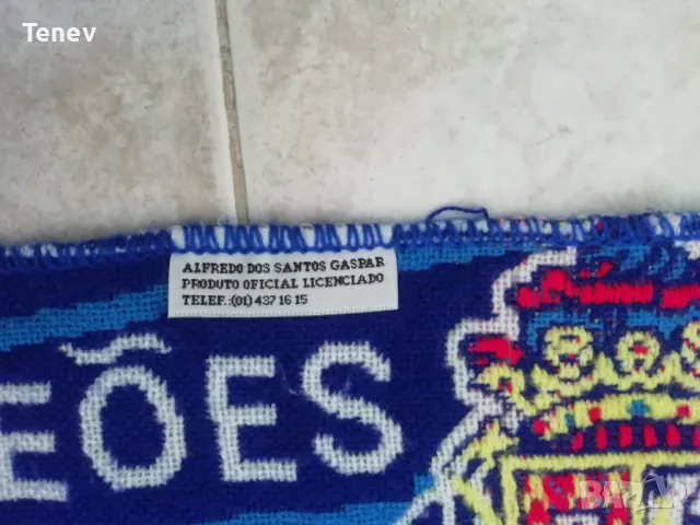 Порто Шампиони 1995 1996 1997 1998 колекционерски ретро футболен шал Super Porto Vintage , снимка 6 - Футбол - 49303057