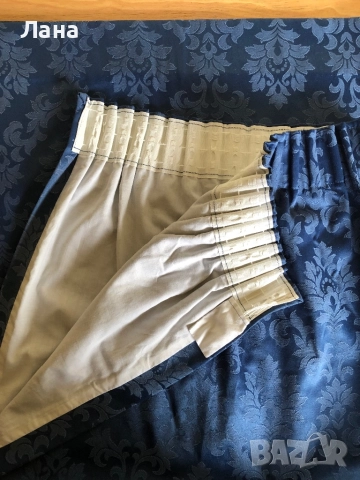 английски Пердета 2 части, английски, Вълнено плетено одеяло за легло, диван, фотьойл, снимка 16 - Пердета и завеси - 40094997