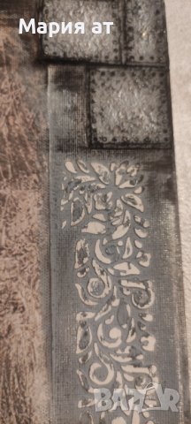 Винтидж картина Африкански финес, снимка 3 - Картини - 41344861