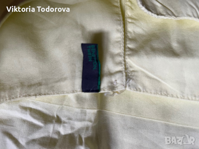 Рокля Benetton, снимка 3 - Детски рокли и поли - 44765174