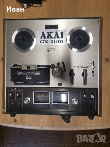 Akai X210D Ролков магнетофон, снимка 4 - Декове - 42600320