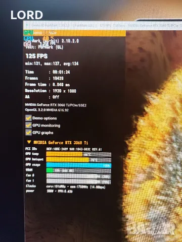 Видеокарта Asus RTX 3060Ti 8GB Dual OC V2, снимка 7 - Видеокарти - 56086528