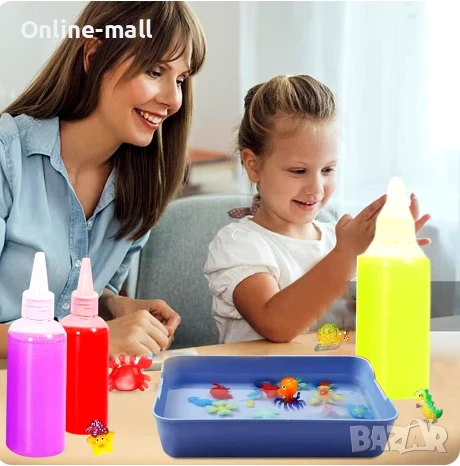 Вълшебен 3D Гел желе Морски животни Арт Комплект Направи си сам, снимка 4 - Други - 50492025