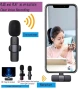 Комплект Безжични Микрофони K9 – Професионален звук за вашия смартфон, снимка 4