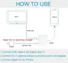 Apple MFi Сертифициран Lightning към HDMI Адаптер (1080P HD) за iPhone/iPad – Преходник за Телевизор, снимка 3