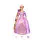 Кукла, с лилава рокля и много дълга коса, снимка 1 - Кукли - 44318931