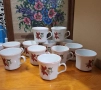 Баварски порцеланов сервиз от 12 чашки за кафе, снимка 2