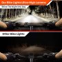 IPSXP 2022 мощни велосипедни светлини, IPX6 водоустойчивост, супер ярки светлини за нощно каране, снимка 2