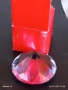 Преспасие от кристално стъкло с форма на диамант много красиво 48991, снимка 7