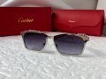 Cartier 2021 дамски слънчеви очила тип котка, снимка 5