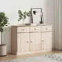 vidaXL Сайдборд ALTA, 112x35x73 см, борово дърво масив, снимка 2