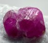 Естествен Рубин кристал в мраморна матрица с необичайна форма! 306кт.! , снимка 7