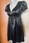 Черна рокля ONLY от сатен🍀❤️S,M,M/L❤️🍀арт.5015, снимка 1 - Рокли - 41543764