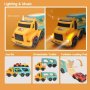 Нов комплект за малки деца Играчки Транспортни коли 1-3 год., снимка 8