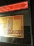 Позлатена с 24 карата злато 50000 лв със сертификат, снимка 1