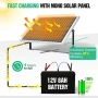 25W 12V монокристален соларен панел комплект с регулируем монтаж и контролер за зареждане, снимка 14