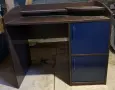 Дървено бюро с вратички, снимка 3