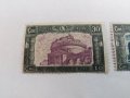 Пощенска марка 3бр - Италия - 30 цента, 50 цента и 1,25 лири, снимка 2