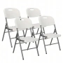 Комплект 4 броя сгъваеми кетъринг столове за градина и събития - удобни и издръжливи, снимка 5
