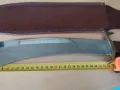 ловен нож с кожена кания, снимка 3
