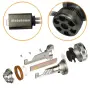 LED крушки Motohama X16 9005 120W 6000K 12V комплект 2 броя, снимка 3