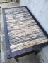 Стара Масивна Работна Маса / 80кг. , снимка 8