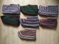 НОВИ ръчно плетени терлици, снимка 4