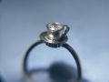 Сребърен пръстен - чашка, снимка 1 - Пръстени - 36037988