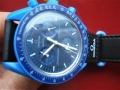 Omega Swatch Mission to Neptune Speedmaster часовник Хронограф, снимка 2