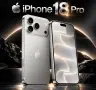 НОВ!!! Apple iPhone 18 Pro, 1TB, 5G, Silver + подарък оригинален адаптер Apple, снимка 1